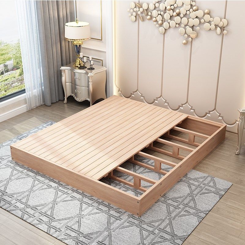 定做榉木硬床板实木排骨架单人1.5米双人1.8米加宽硬板床垫护腰,住宅家具,床架/床板,淘宝优惠券,粉丝福利购,淘宝优惠卷