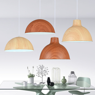 日式吊灯简约现代单头餐厅饭店工作室茶室店铺创意个性装饰灯罩