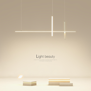 创意餐厅灯led吊灯简约现代客厅灯具北欧极简饭厅吧台咖啡厅吊灯