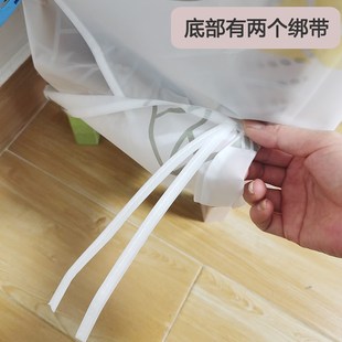 柜架防尘盖布置物架遮挡帘室内好看罩子防尘罩单卖 简易多层家用鞋