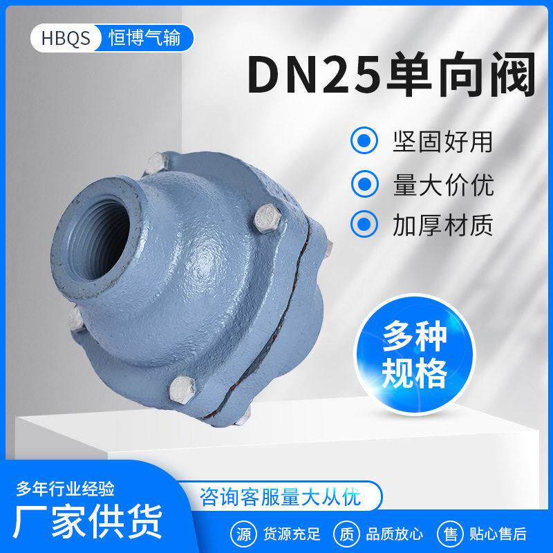 向逆止阀DN25向阀供应法兰向阀门向旋启式排污止回阀
