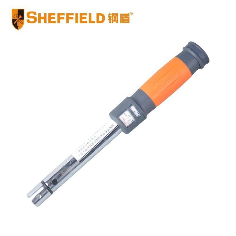 钢盾(SHEFFIELD)S016301-S016310系列专业级可调式换头扭力扳手