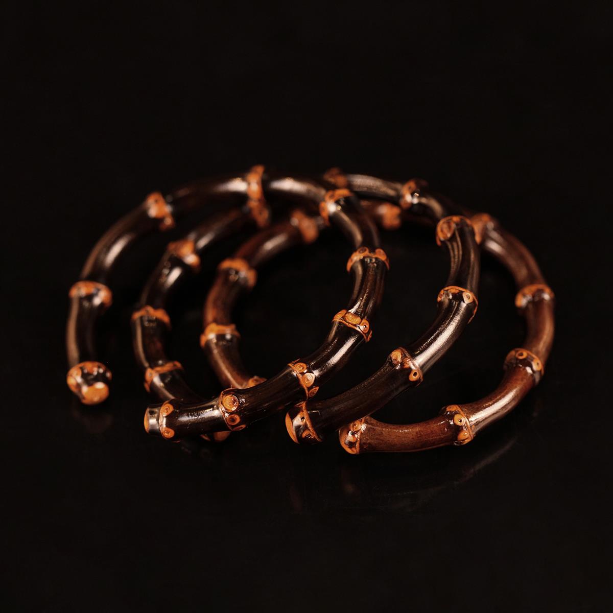 实心紫竹手镯天然黑藤新款热销正宗多节纯手工男女情侣鸡血藤手饰