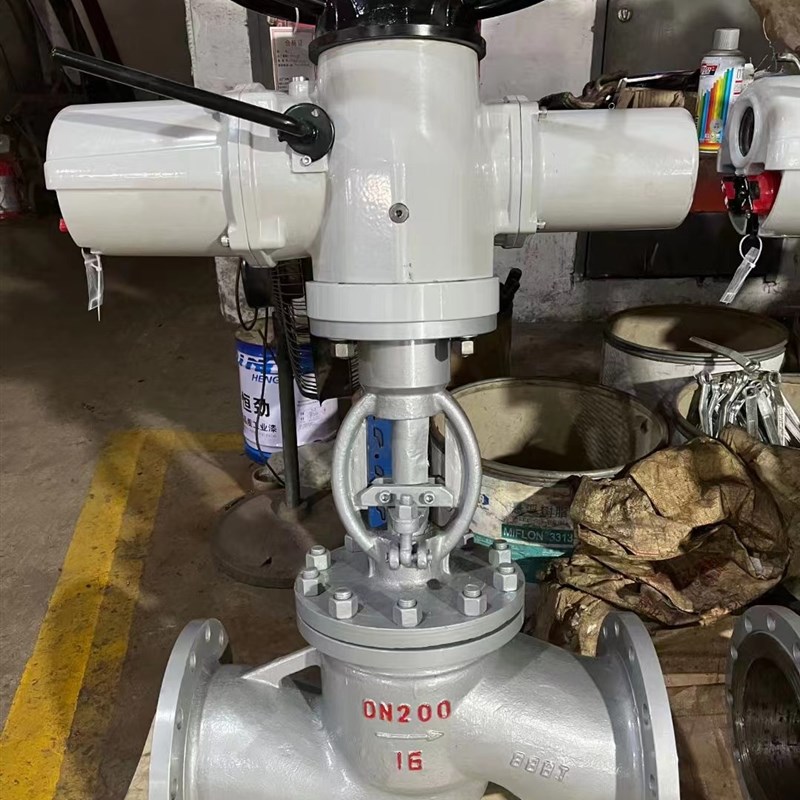 J41H-16C法兰截止阀碳钢WCB铸钢锅炉蒸汽高温节流截门阀DN25 100