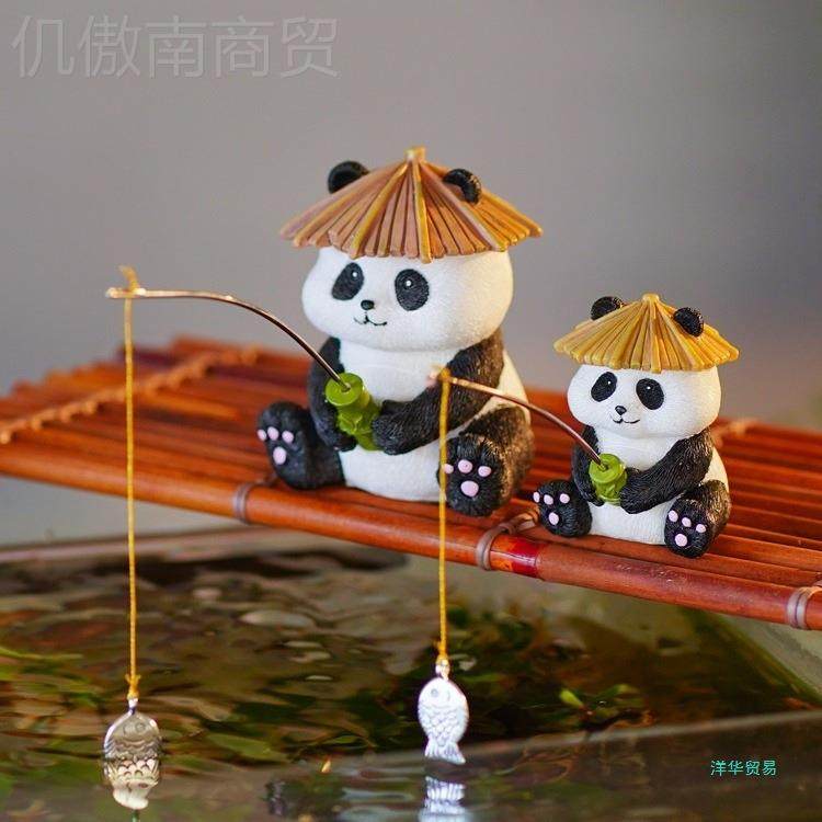 HN缸UBG件ZM255生态法鱼缸边草缸乌古龟熊猫钓鱼装饰摆中式假山流