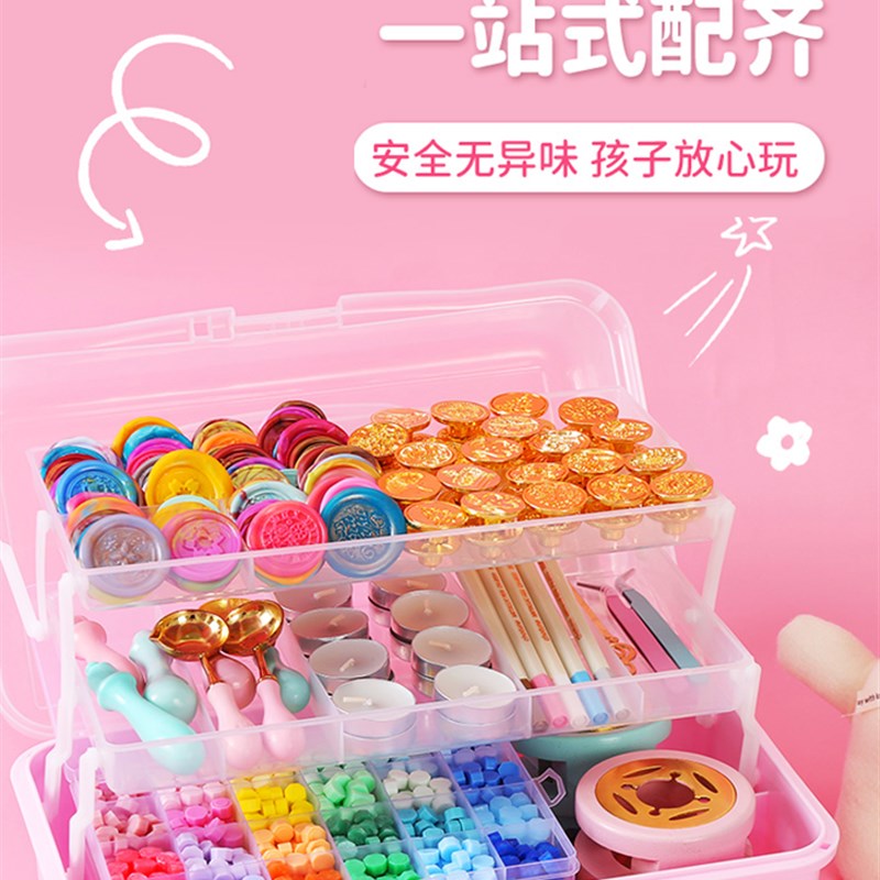 火漆印章套装全套便宜火星火气火机火鸡蜡粒章头咕卡工具垫板熔炉