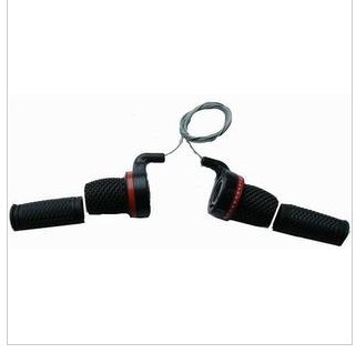 自行车变速转把/山地车转拔/前拨后拨变速器单车把套通用变速扭把