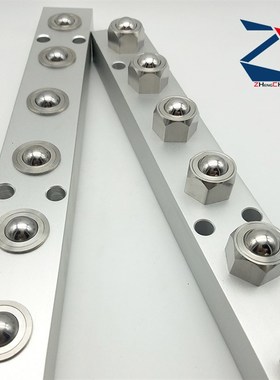 钢珠滚轮组件六角型钢珠BUHL200  400 600 压入型BUHA200 400 600