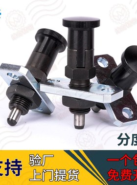 FPXA FPXK FPXY FPXR 带法兰型可调整方向细牙 旋钮柱塞 分度销