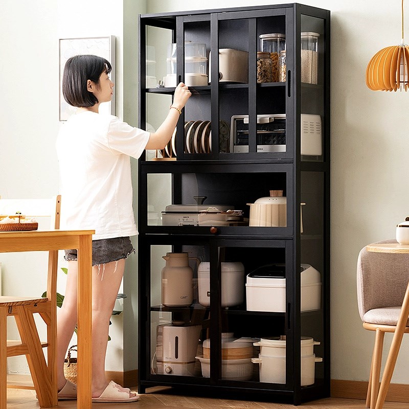 餐边柜靠墙轻奢储物柜现代简约家用茶水柜轻奢客厅置物柜厨房碗柜