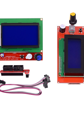 3D打印机显示屏1.4主板 智能控制器 LCD2004 12864液晶控制模块器