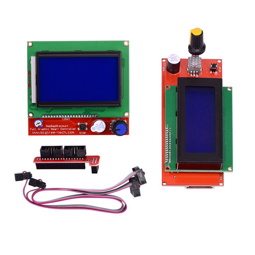 3D打印机显示屏1.4主板 智能控制器 LCD2004 12864液晶控制模块器