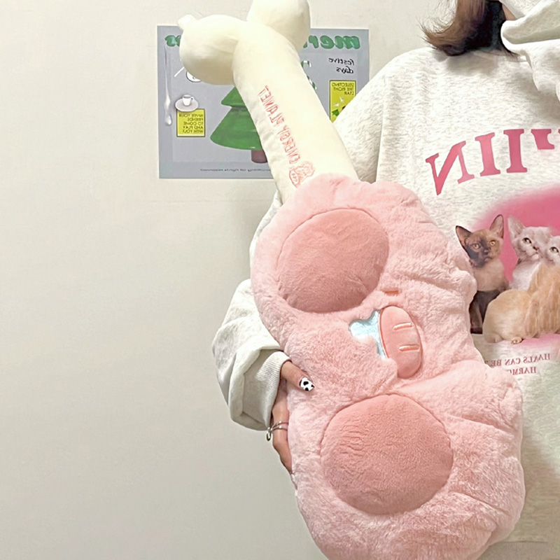 骨头抱枕u型枕便携旅行用品二合一旅游睡觉毛绒玩具可拆卸公仔女