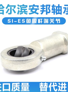 哈尔滨进口关节轴承万向杆端连接杆鱼眼球头SI25ES SI20ES