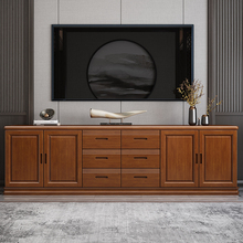 全实木电视柜北欧小户型现代简约客厅储物地柜卧室影视柜茶几组合