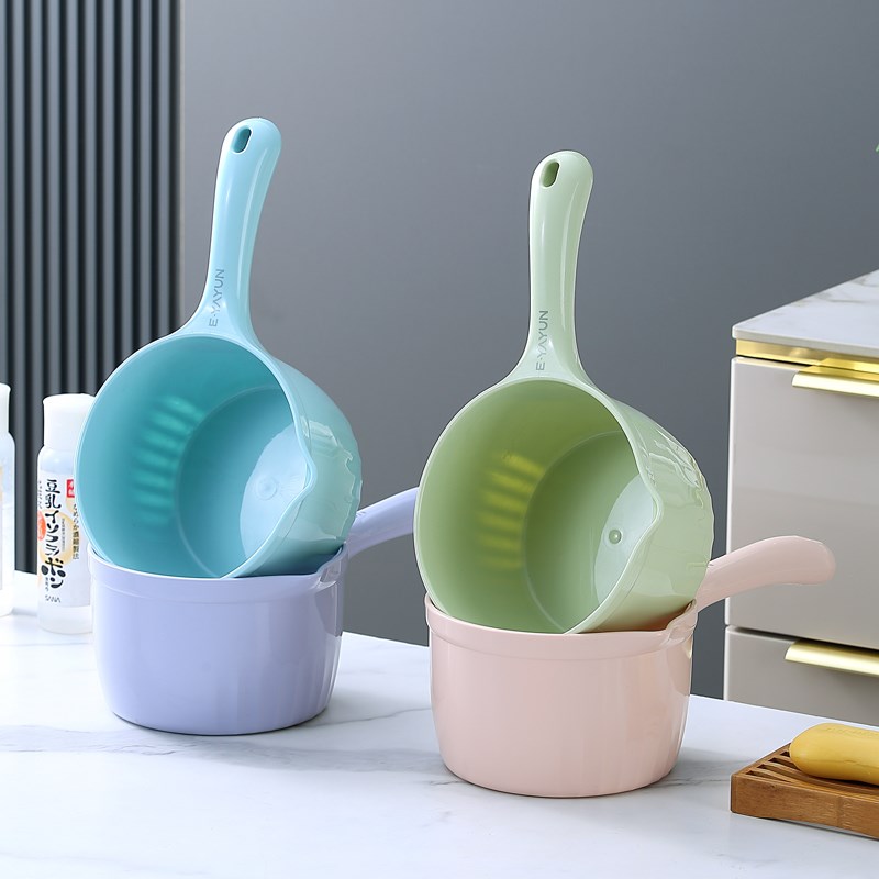 塑料家用厨房水瓢卫生间厕所舀水勺创意加深宝宝洗澡洗头水舀勺子