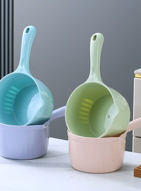 塑料家用厨房水瓢卫生间厕所舀水勺创意加深宝宝洗澡洗头水舀勺子