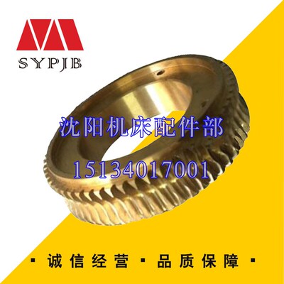 沈阳中捷摇臂钻床配件Z3025 Z3032X8涡轮Z60 M1.5 323011A蜗轮