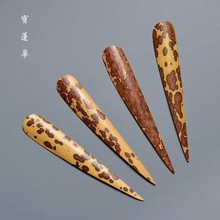 手工精磨梅妃竹刀裁纸刀竹茶刀 文房裁宣纸刀 启封刀 文玩竹香刀