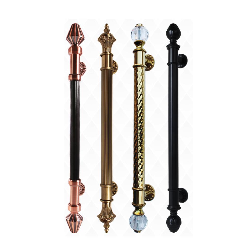 欧式彷古玻璃门拉手古铜大门拉手木门把手拉手有框门不锈钢把手