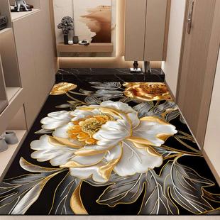 硅藻泥入户门防滑地垫玄关门厅脚垫耐磨吸水入门地垫高级轻奢地毯