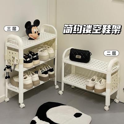 鞋架家用室内简易鞋柜入户门口多层鞋子收纳架宿舍窄门小型置物架