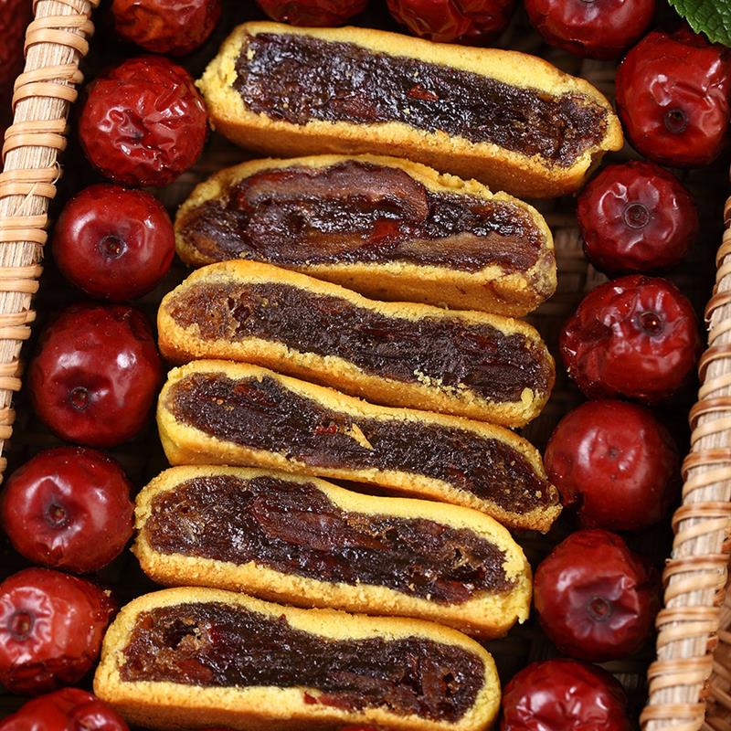 真*红枣饼枣泥饼枣泥方酥