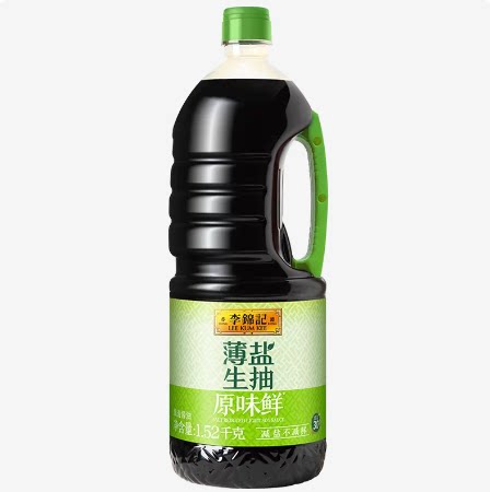 新货李锦记薄盐生抽酱油家用凉拌炒菜黄豆酿造厨房调味品调