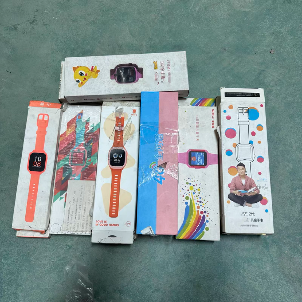 儿童手表 随机发一个 不包好坏 DIY研究