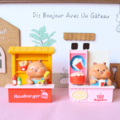 新款 饰减压玩偶儿童玩具生日礼物女 卡皮铺潮玩盲盒桌面装