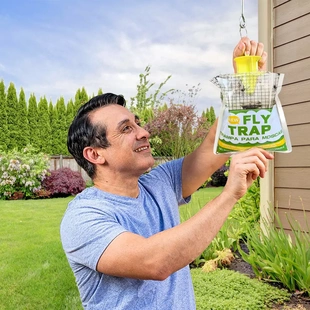 热销捕蝇袋户外fly 捕苍蝇灭蝇袋捕蝇器 trap水溶诱饵悬挂式