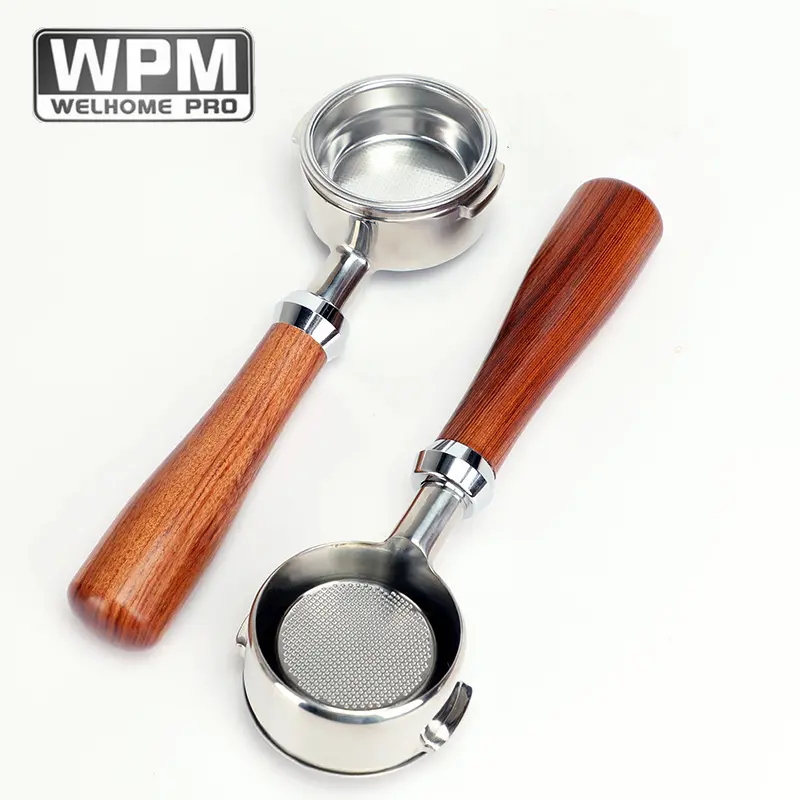 wpm/惠家/welhome咖啡机手柄配件实木底把手kd-310/kd-510适用