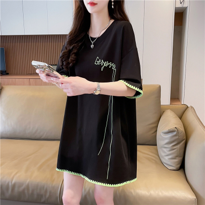 大码女装短袖t恤女夏2025