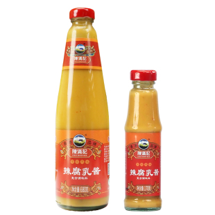 陈满记微辣腐乳汁瓶装 广东传统风味特产炒菜火锅辣腐乳酱 850g