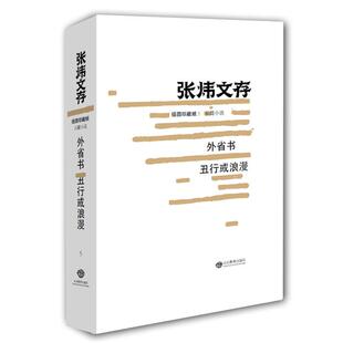 外省书 丑行或浪漫-张炜文存-5-插图珍藏版张炜著