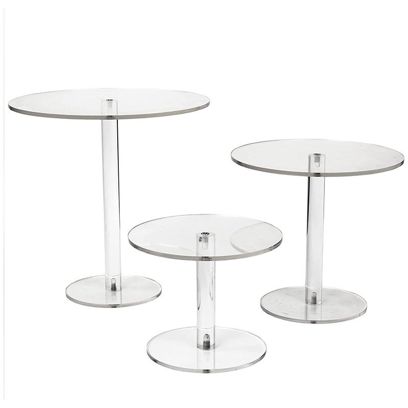 压克力蛋糕模型旋转木马支撑架z烘焙橱窗陈列架甜品台装饰托盘定