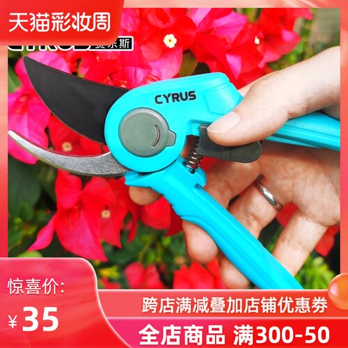 花剪植物园艺剪刀修枝剪家用树枝花草修剪工O具园林花枝盆栽剪子