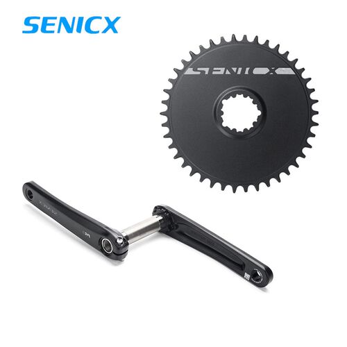 SENICX驭勇封闭单盘正负u齿三钉直装盘片兼容浩盟MPX/速联直装曲