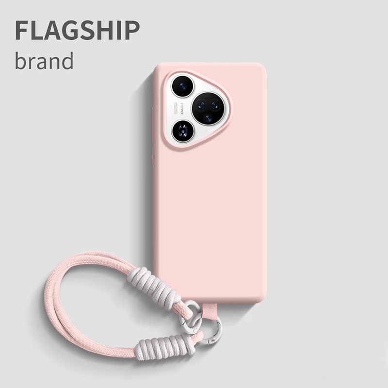 【送高端挂绳】适用华为Pura70pro手机壳Pura80套Pura80pro液态硅胶p70ultra防摔p60保护p40男女全包+高端p50