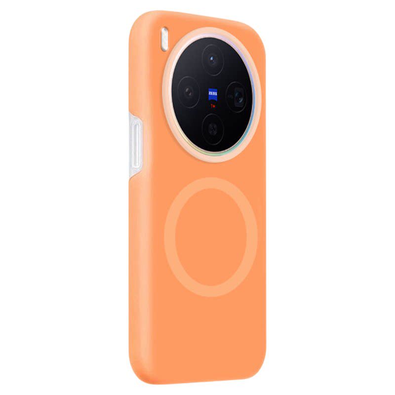 宇桐橙色适用VIVO X300S手机壳果冻液态硅胶保护套magsafe磁吸X300S新款防摔情侣简约软糯男女通用图片