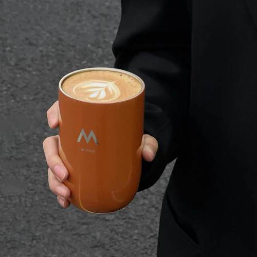 mstand咖啡杯奥氏体316亮面保温不锈钢时尚随行保温杯马克杯保冷