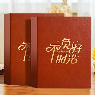 567寸相册本纪念册大容量家庭儿童照片收纳五六七寸混合尺寸相簿