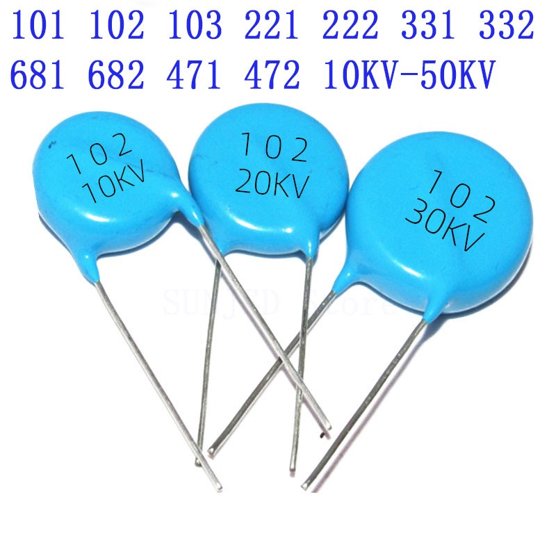 101 102 103 221 222 331 332高压瓷片电容CT81 10KV/15/20/30KV