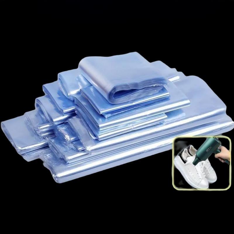 装鞋子收纳袋神器热缩膜塑封密封袋真空鞋套防尘袋保护防氧化透明