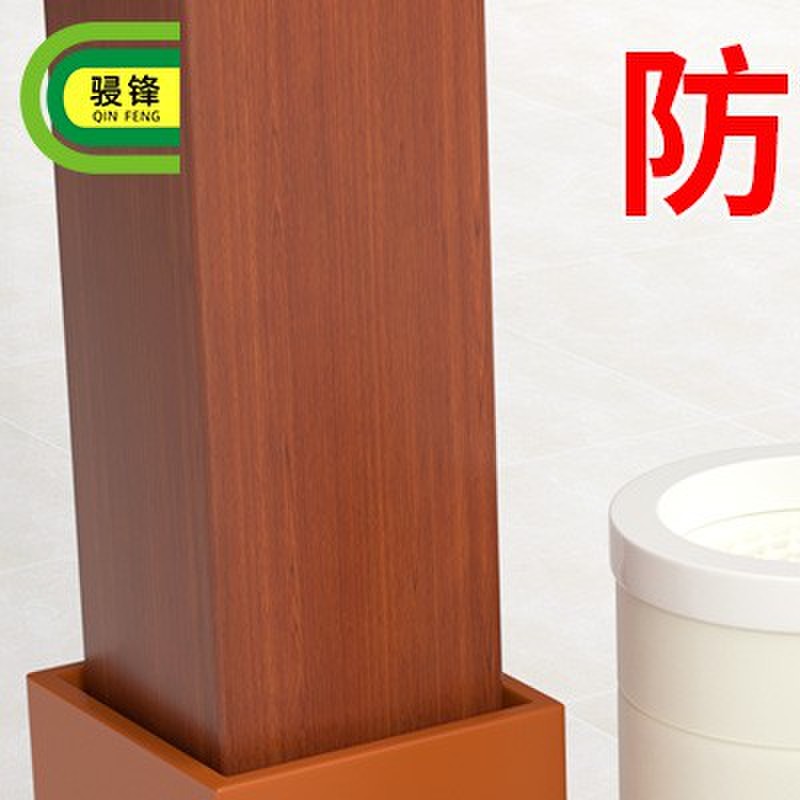 桌脚垫增高桌子加高神器防滑静音茶几沙发脚垫高底座棕红色支撑腿