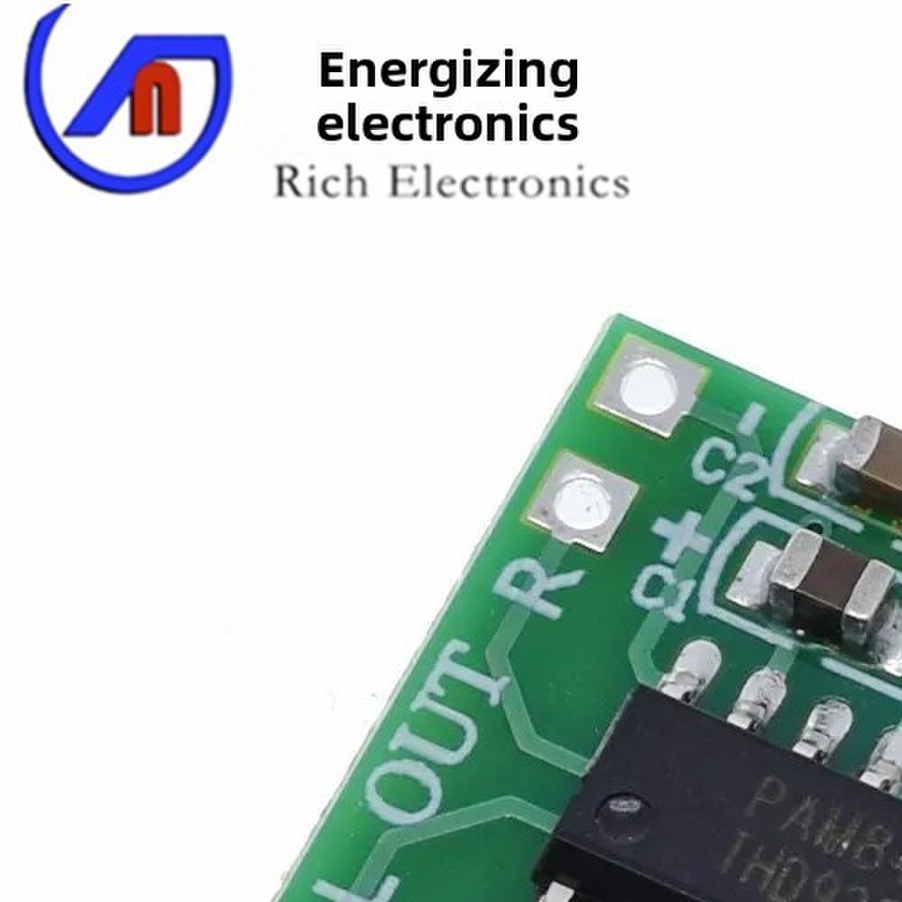 超小型数字功率放大器板模块2*3W D类Pam8403高效2.5~5V USB电源