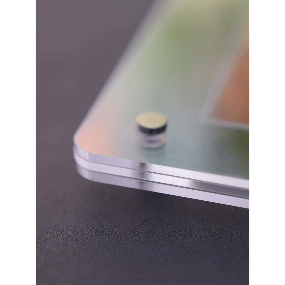 暖框车间拼图框亚克力相框相框500件1000件壁挂桌双面尺寸定制