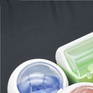 防风烟灰缸方形烟缸圆形带盖烟灰收纳盒家用烟盅阻燃材质 彩色时尚