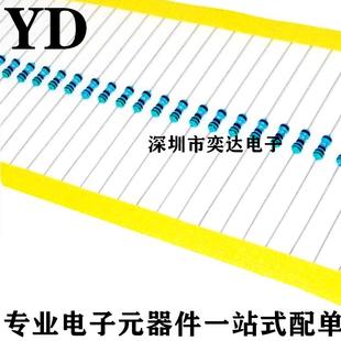 390 360 430 470 820R阻值系列 510 4W金属膜电阻1%五色环300R