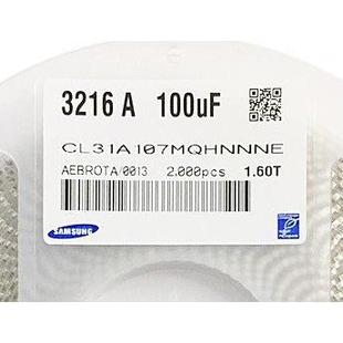 107K X7R 整盘2K=270元 1206 100只18元 100uF 50V 贴片电容 10%